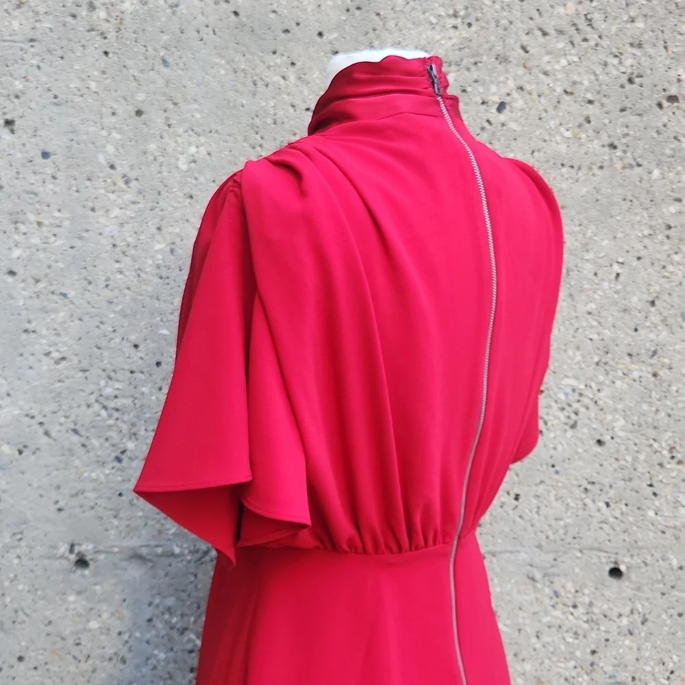 Alice + Olivia Red Mini Dress - Picture 8 of 12